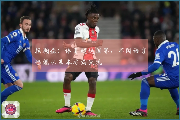 杨瀚森：体育超越国界，不同语言也能以基本方式交流